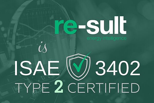 re-sult ist ISAE 3402 Type II zertifiziert