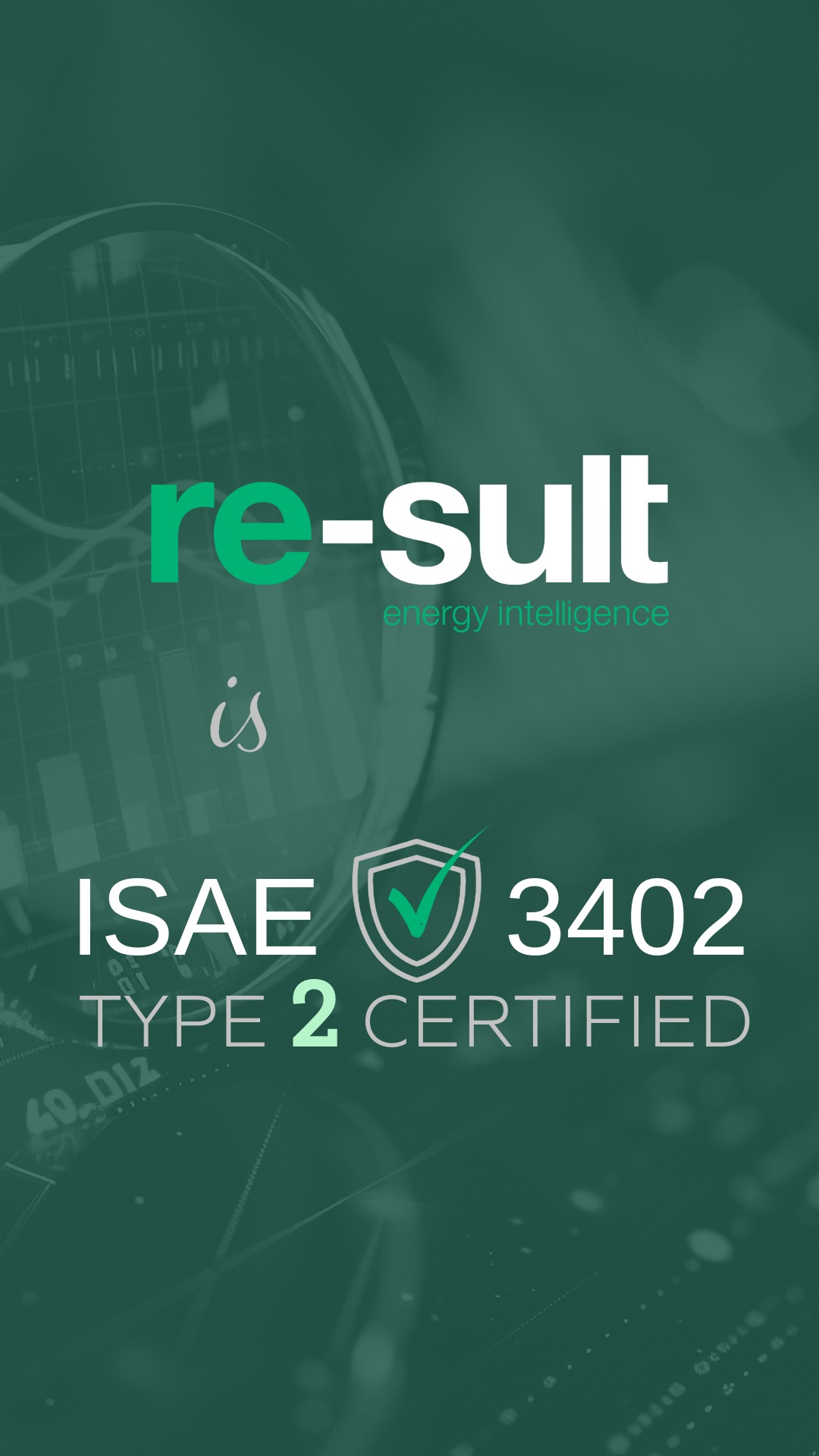 re-sult ist ISAE 3402 Type II zertifiziert